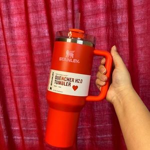 Red Valentines Day Tumbler